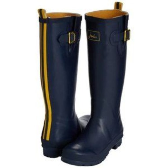 Joules Shoes - Joules Field Wellies Rain Boot Navy